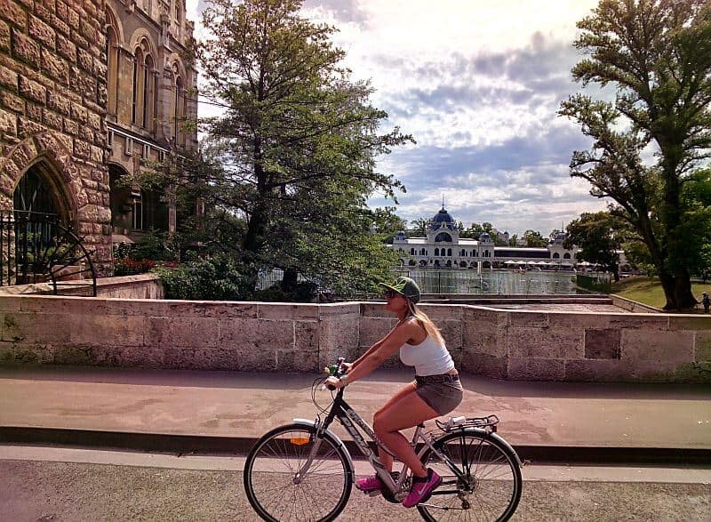 Budapest bike route