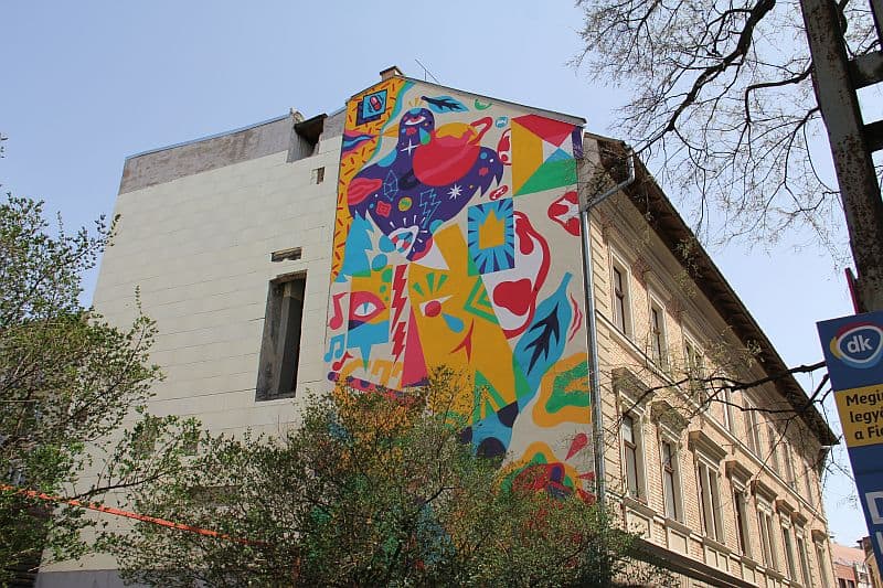 Mural Akacorleone in Budapest