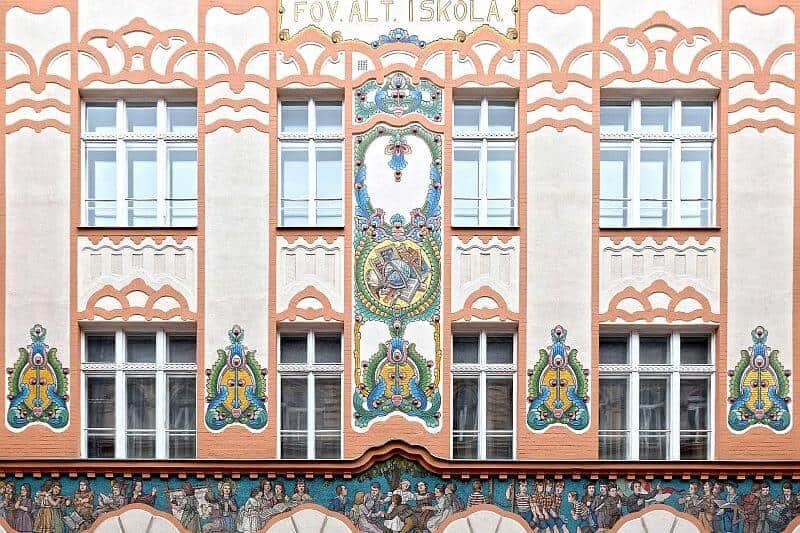 Dob Street School Budapest Art Nouveau Building