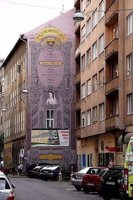 Mural in the Jewish district