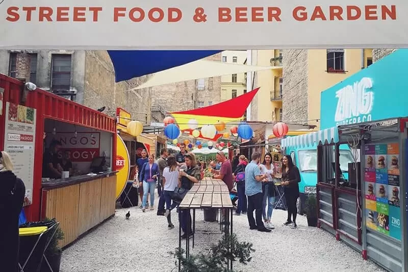 Karavan street food courtyard