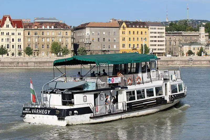 Public ferry Budapest