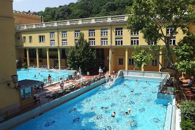 Lukács baths Budapest