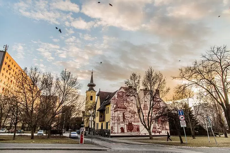 Mural in Óbuda