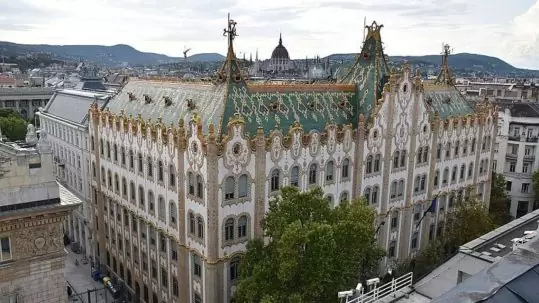 The Postal Savings Bank Budapest - Art Nouveau building