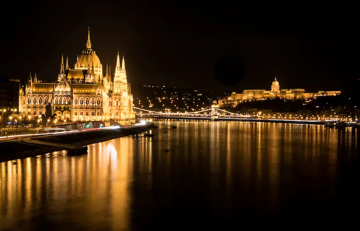 Budapest by night