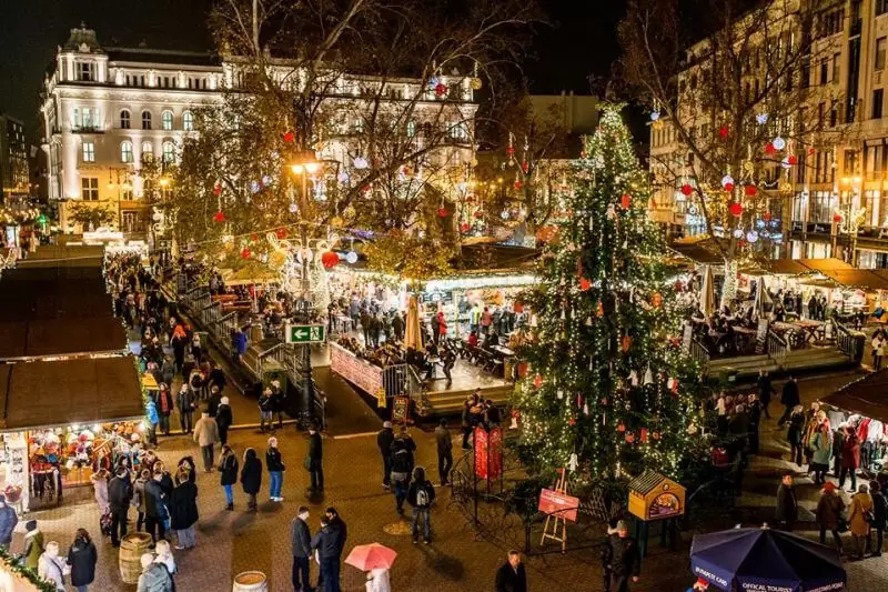 Christmas market Budapest