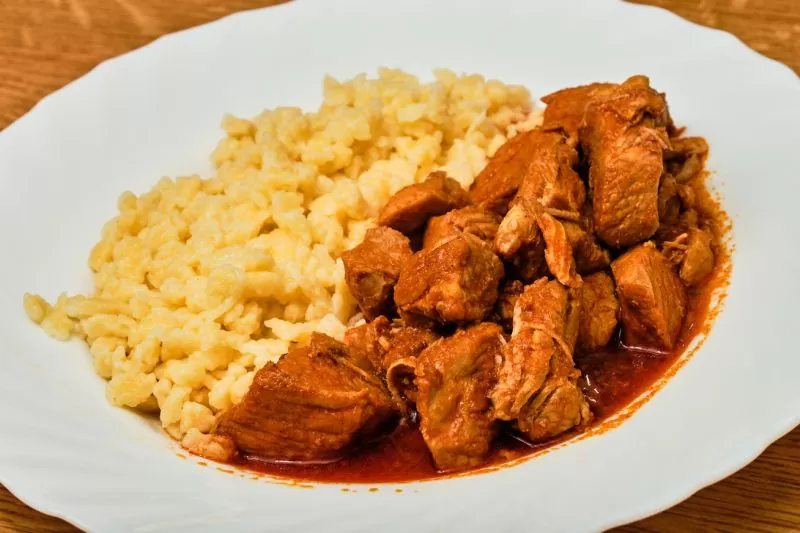 Hungarian meat stew